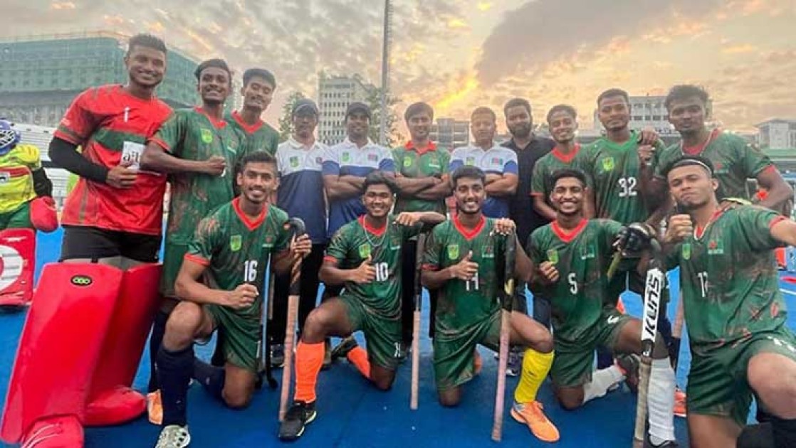 জুনিয়র এশিয়া কাপ হকি: থাইল্যান্ডকে হারাল বাংলাদেশ